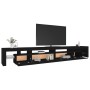 TV-Schrank mit LED-Leuchten schwarz 290x36,5x40 cm von , TV-Möbel - Ref: Foro24-3152803, Preis: 203,17 €, Rabatt: %