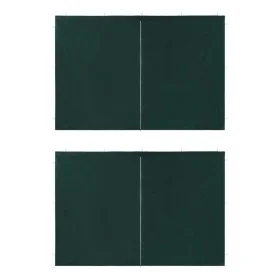 Party tent walls with zipper 2 pcs PE green by vidaXL, Tents and gazebos - Ref: Foro24-45120, Price: 22,25 €, Discount: %