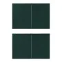 Party tent walls with zipper 2 pcs PE green by vidaXL, Tents and gazebos - Ref: Foro24-45120, Price: 22,25 €, Discount: %
