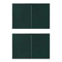 Partyzeltwände mit Reißverschluss 2 Stück PE grün von vidaXL, Zelte und Pavillons - Ref: Foro24-45120, Preis: 22,83 €, Rabatt: %