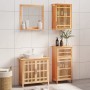 4-teiliges Badmöbelset aus massivem Walnussholz von , Badezimmermöbel - Ref: Foro24-3185785, Preis: 262,27 €, Rabatt: %