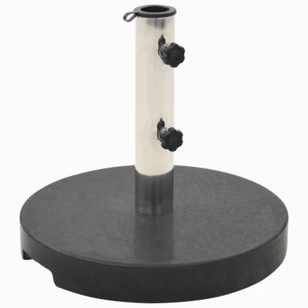 Base de sombrilla de granito redonda negra 20 kg de vidaXL, Bases para sombrillas - Ref: Foro24-45068, Precio: 63,95 €, Descu...