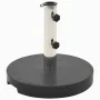 Base de sombrilla de granito redonda negra 20 kg de vidaXL, Bases para sombrillas - Ref: Foro24-45068, Precio: 63,95 €, Descu...