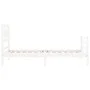 Estructura de cama con cabecero madera maciza blanco 100x200 cm de , Camas y somieres - Ref: Foro24-3194432, Precio: 115,24 €...