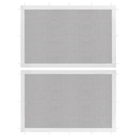 Party Tent Side Wall 2pcs Black and White Mesh by vidaXL, Tents and gazebos - Ref: Foro24-45121, Price: 19,46 €, Discount: %