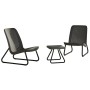 Keter Rio 3-teiliges Gartenmöbel-Set in Graphitfarbe von , Gartensets - Ref: Foro24-405984, Preis: 217,16 €, Rabatt: %