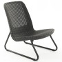 Keter Rio 3-piece garden furniture set in graphite color by , Garden sets - Ref: Foro24-405984, Price: 217,16 €, Discount: %
