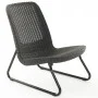 Keter Rio 3-piece garden furniture set in graphite color by , Garden sets - Ref: Foro24-405984, Price: 217,51 €, Discount: %