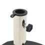 Black round granite parasol base 28.5 kg by vidaXL, Umbrella bases - Ref: Foro24-45064, Price: 83,19 €, Discount: %