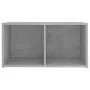 Mueble para TV madera contrachapada gris hormigón 72x35x36,5 cm de , Muebles TV - Ref: Foro24-805529, Precio: 41,87 €, Descue...