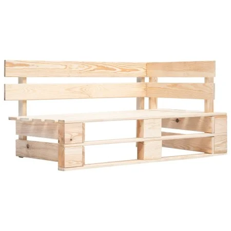 Corner pallet bench for wooden garden by , garden benches - Ref: Foro24-45769, Price: 80,14 €, Discount: %