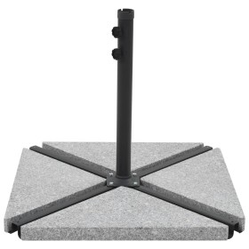 Base de peso de sombrilla de granito triangular gr