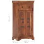 Aparador de madera maciza de acacia 50x30x100 cm de , Aparadores - Ref: Foro24-248003, Precio: 278,29 €, Descuento: %