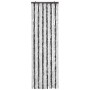 Grau-weißer Chenille-Moskitonetzvorhang 56x185 cm von , Moskitonetze für Fenster - Ref: Foro24-284271, Preis: 37,67 €, Rabatt: %