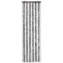 Gray and white chenille mosquito net curtain 56x185 cm by , Mosquito nets for windows - Ref: Foro24-284271, Price: 44,06 €, D...