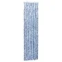 Blue white and silver chenille mosquito net curtain 56x185 cm by , Mosquito nets for windows - Ref: Foro24-284273, Price: 40,...