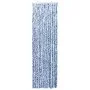 Blue white and silver chenille mosquito net curtain 56x185 cm by , Mosquito nets for windows - Ref: Foro24-284273, Price: 40,...