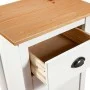 Hill bedside table solid white pine wood 46x35x49.5 cm by , Sideboards - Ref: Foro24-288914, Price: 103,90 €, Discount: %