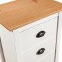 Mesita de noche Hill madera maciza de pino blanco 46x35x49,5 cm de , Aparadores - Ref: Foro24-288914, Precio: 105,78 €, Descu...