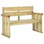 Gartenbank aus imprägniertem Kiefernholz, 121 cm von , Gartenbänke - Ref: Foro24-318407, Preis: 106,03 €, Rabatt: %