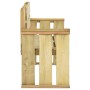 Gartenbank aus imprägniertem Kiefernholz, 121 cm von , Gartenbänke - Ref: Foro24-318407, Preis: 108,14 €, Rabatt: %