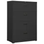 Anthracite steel filing cabinet 90x46x134 cm by , Filing cabinets - Ref: Foro24-336297, Price: 443,17 €, Discount: %