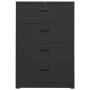 Aktenschrank aus anthrazitfarbenem Stahl, 90 x 46 x 134 cm von , Aktenschränke - Ref: Foro24-336297, Preis: 451,63 €, Rabatt: %