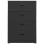 Anthracite steel filing cabinet 90x46x134 cm by , Filing cabinets - Ref: Foro24-336297, Price: 443,17 €, Discount: %
