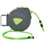 Wandmontierter, automatisch einziehbarer Schlauchaufroller 20+2 m von vidaXL, Gartenschlauchhalter - Ref: Foro24-143897, Prei...