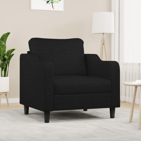 Black fabric armchair 60 cm by , Sofas - Ref: Foro24-359347, Price: 146,51 €, Discount: %