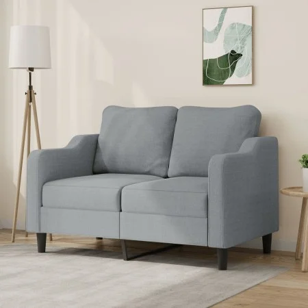 2-Sitzer-Sofa aus hellgrauem Stoff, 120 cm von , Sofas - Ref: Foro24-359351, Preis: 200,85 €, Rabatt: %