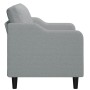 2-Sitzer-Sofa aus hellgrauem Stoff, 120 cm von , Sofas - Ref: Foro24-359351, Preis: 203,17 €, Rabatt: %