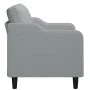 2-Sitzer-Sofa aus hellgrauem Stoff, 120 cm von , Sofas - Ref: Foro24-359351, Preis: 200,85 €, Rabatt: %