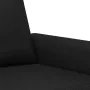 2-seater sofa in black synthetic leather 140 cm by , Sofas - Ref: Foro24-359504, Price: 224,44 €, Discount: %
