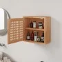 Wandschrank aus massivem Walnussholz, 42 x 18 x 42 cm von , Schließfächer und Lagerschränke - Ref: Foro24-350367, Preis: 51,9...