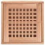 Wandschrank aus massivem Walnussholz, 42 x 18 x 42 cm von , Schließfächer und Lagerschränke - Ref: Foro24-350367, Preis: 53,0...