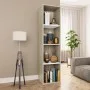 Bücherregal aus weißem Eichensperrholz, 36 x 30 x 143 cm von , Bücherregale und Regale - Ref: Foro24-800149, Preis: 53,82 €, ...