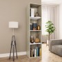 Estantería libros madera contrachapada blanco roble 36x30x143cm de , Librerías y estanterías - Ref: Foro24-800149, Precio: 54...