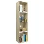 Bücherregal aus weißem Eichensperrholz, 36 x 30 x 143 cm von , Bücherregale und Regale - Ref: Foro24-800149, Preis: 53,82 €, ...