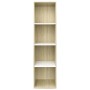 Bücherregal aus weißem Eichensperrholz, 36 x 30 x 143 cm von , Bücherregale und Regale - Ref: Foro24-800149, Preis: 54,52 €, ...