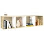White oak plywood book shelf 36x30x143cm by , Bookcases and shelves - Ref: Foro24-800149, Price: 54,46 €, Discount: %