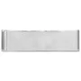 Lavabo con orificio para grifo 48x37x13,5 cm cerámica plateado de vidaXL, Lavabos - Ref: Foro24-143485, Precio: 70,91 €, Desc...