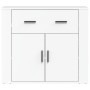 Weißes Sperrholz-Sideboard 80x33x70 cm von , Sideboards - Ref: Foro24-816568, Preis: 92,23 €, Rabatt: %