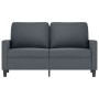 Dunkelgraues 2-Sitzer-Sofa aus Samt, 120 cm von , Sofas - Ref: Foro24-359190, Preis: 192,60 €, Rabatt: %