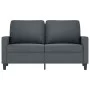 Dunkelgraues 2-Sitzer-Sofa aus Samt, 120 cm von , Sofas - Ref: Foro24-359190, Preis: 202,87 €, Rabatt: %