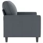 Dunkelgraues 2-Sitzer-Sofa aus Samt, 120 cm von , Sofas - Ref: Foro24-359190, Preis: 202,87 €, Rabatt: %