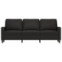 3-Sitzer-Sofa aus schwarzem Samt, 180 cm von , Sofas - Ref: Foro24-359214, Preis: 273,38 €, Rabatt: %