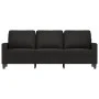 Sofá de 3 plazas terciopelo negro 180 cm de , Sofás - Ref: Foro24-359214, Precio: 269,56 €, Descuento: %