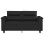 2-Sitzer-Sofa aus schwarzem Kunstleder 120 cm von , Sofas - Ref: Foro24-359578, Preis: 205,11 €, Rabatt: %
