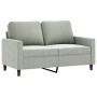 Juego de sofás con cojines 3 piezas terciopelo gris claro by , Sofas - Ref: Foro24-3201506, Price: 435,99 €, Discount: %